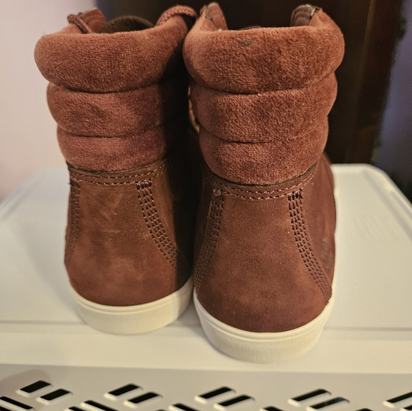 .Timberland Dausette Sneaker Ankle Boot Suede - Picture 3 of 5